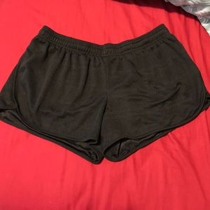 Black Jog Shorts